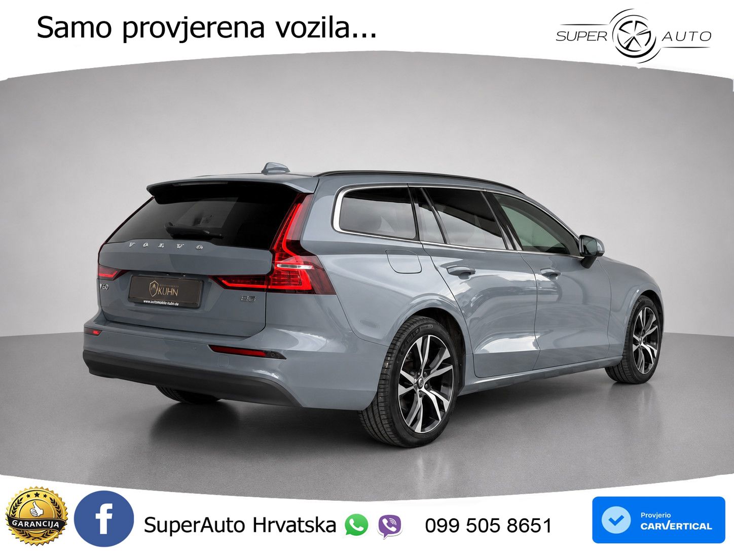 Volvo V60 2.0 B3 DCT LED+GR SJED+ACC
