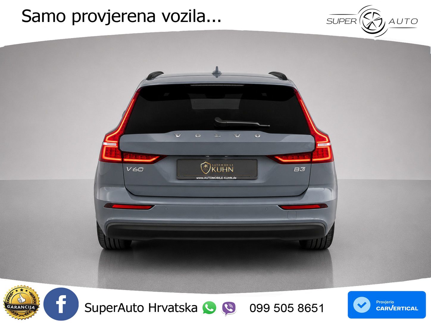Volvo V60 2.0 B3 DCT LED+GR SJED+ACC