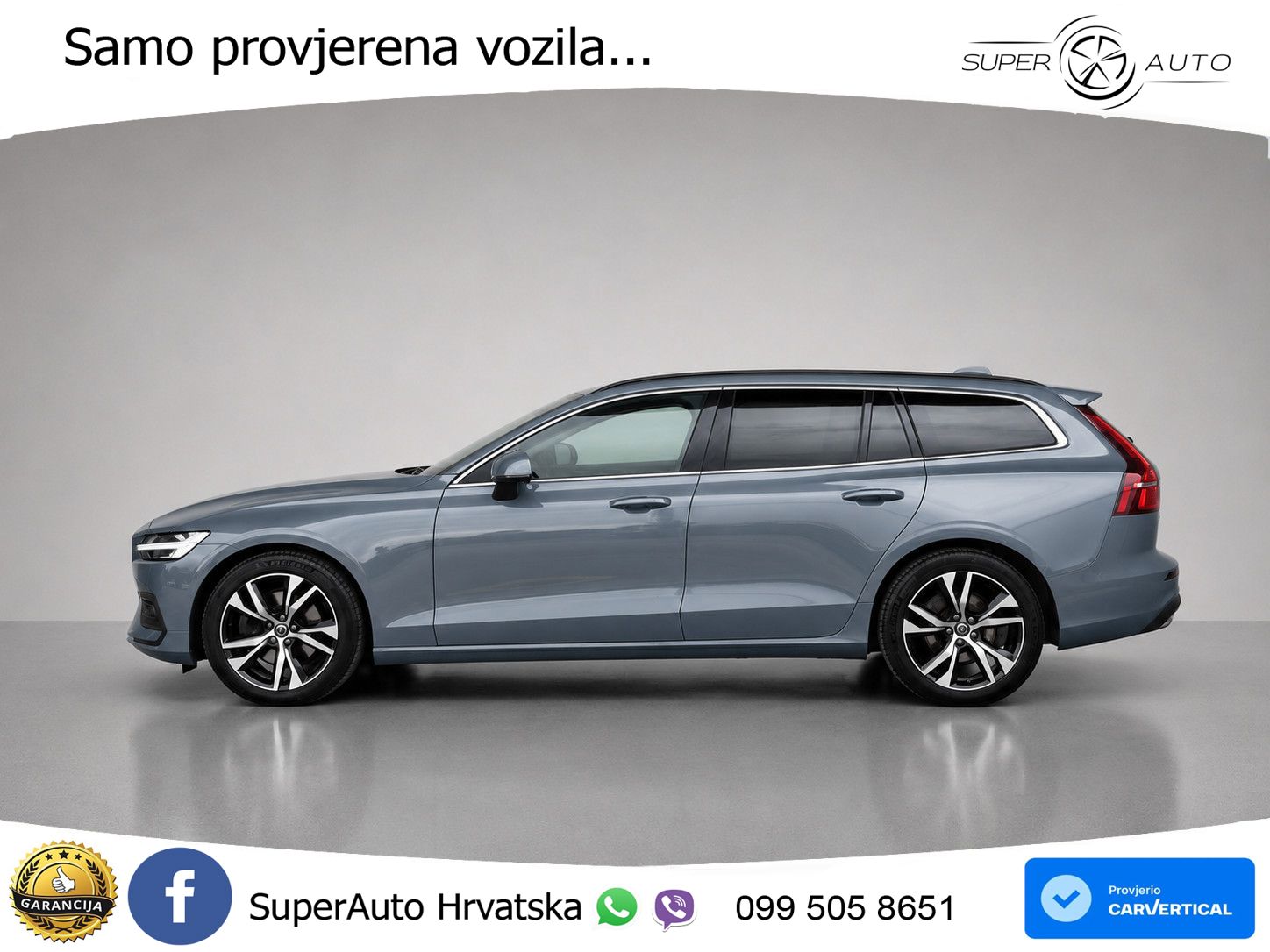 Volvo V60 2.0 B3 DCT LED+GR SJED+ACC