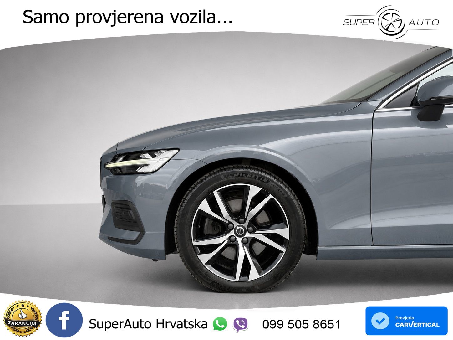 Volvo V60 2.0 B3 DCT LED+GR SJED+ACC