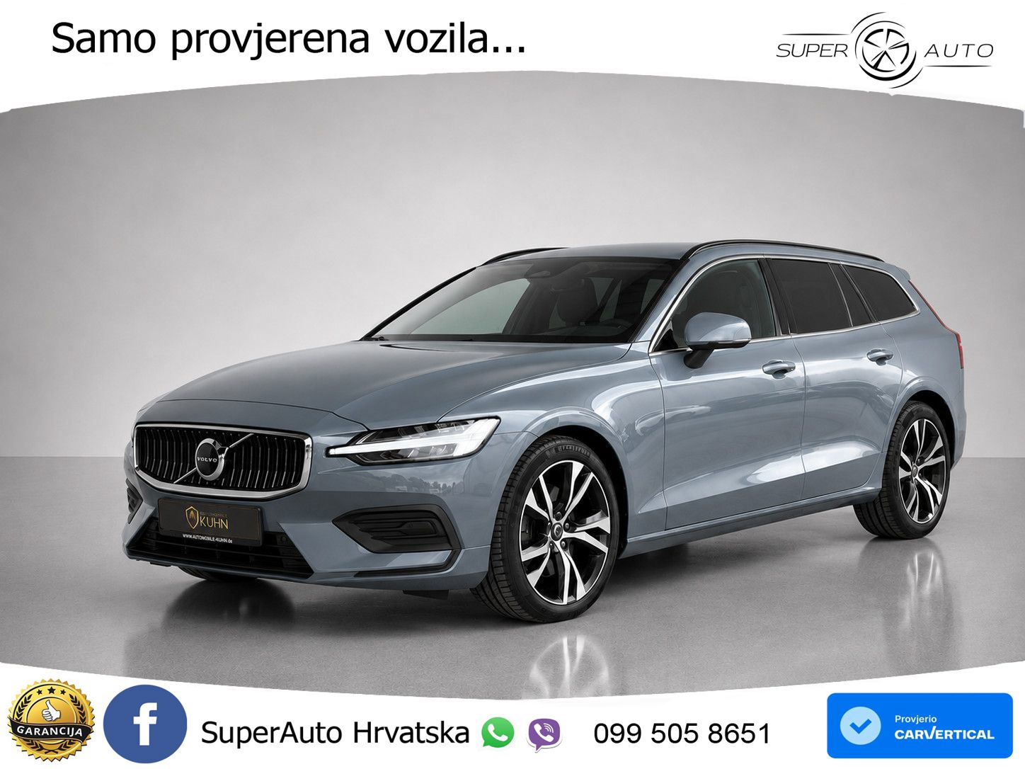 Volvo V60 2.0 B3 DCT LED+GR SJED+ACC
