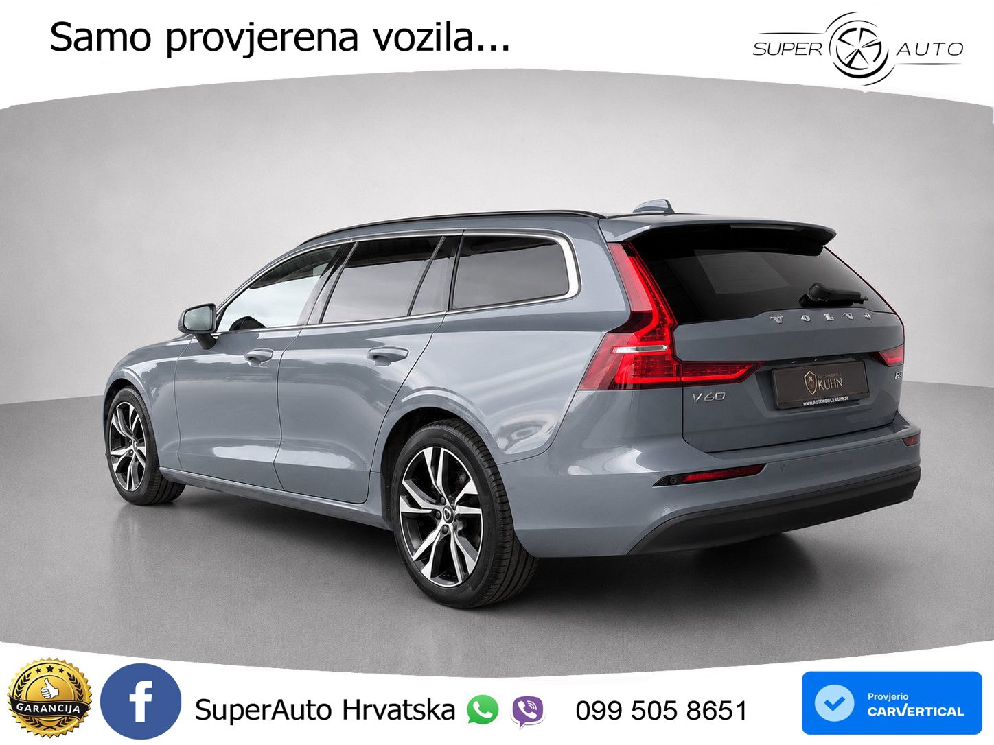 Volvo V60 2.0 B3 DCT LED+GR SJED+ACC