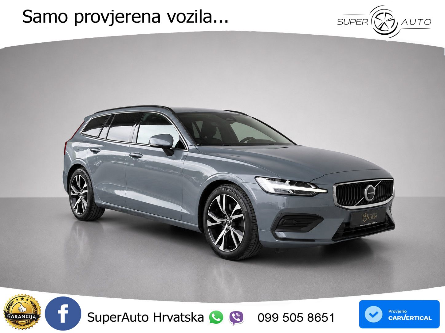 Volvo V60 2.0 B3 DCT LED+GR SJED+ACC