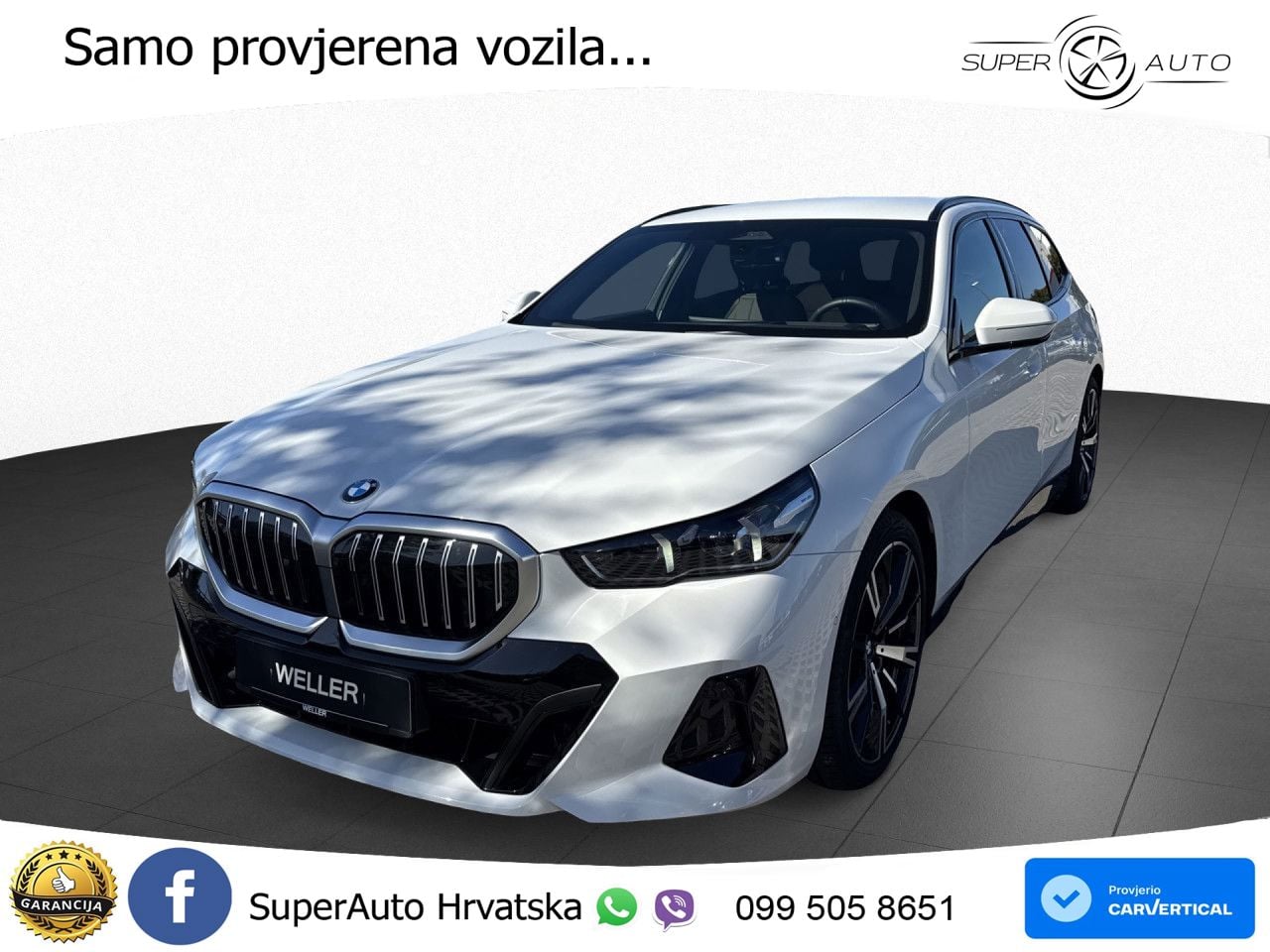 BMW 520d Touring (197 KS) xDrive Steptronic M Sport LED+GR SJED+ACC