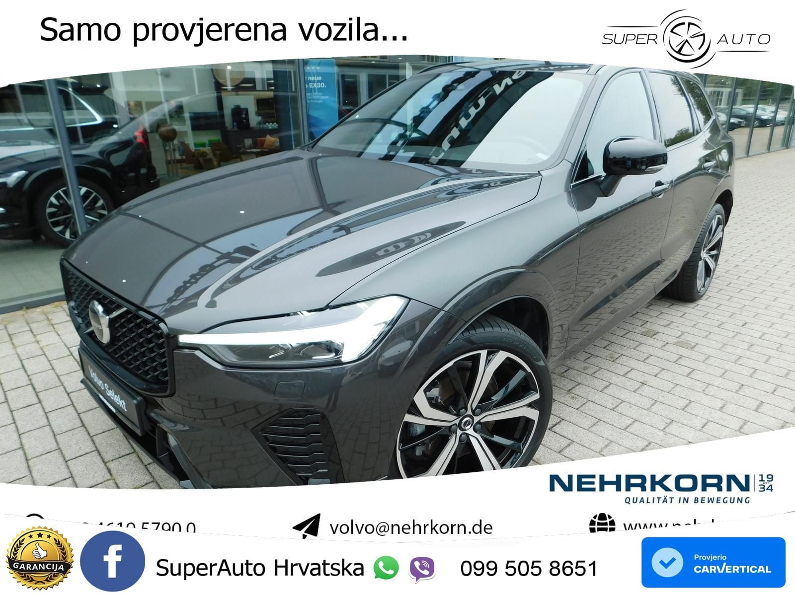 Volvo XC60 B4 Diesel AWD Geartronic LED+GR SJED+ACC