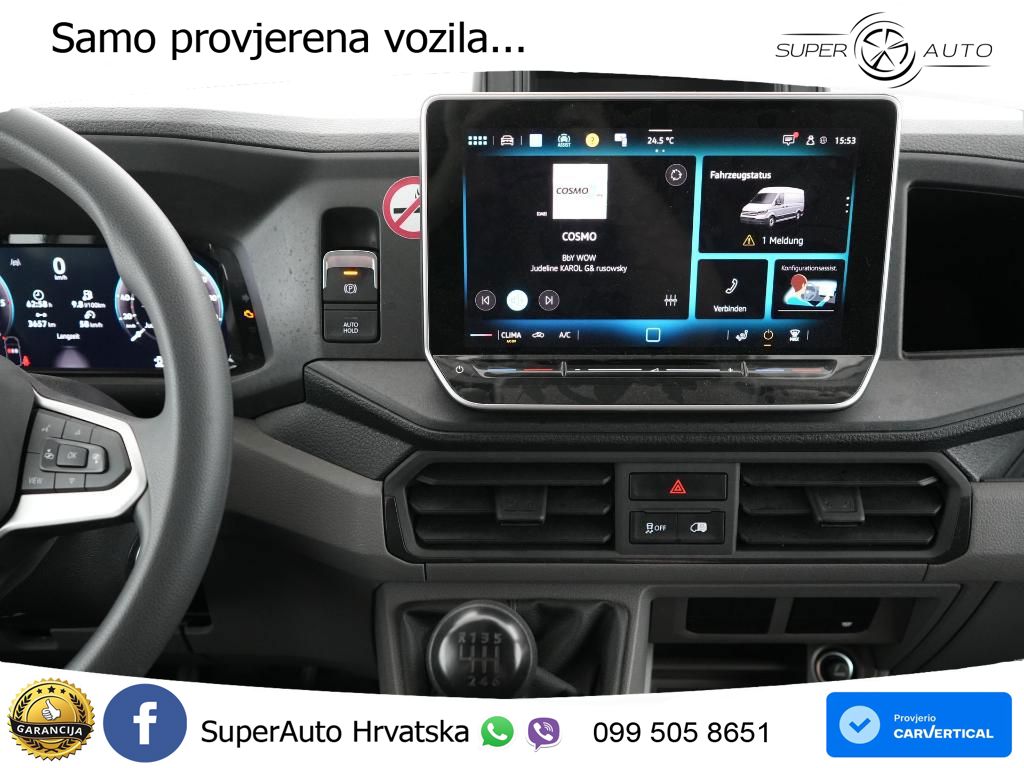 Volkswagen Crafter Kasten 35 2.0TDI LR+HD+HOLZ+KAMERA+AHK+P 140 KS
