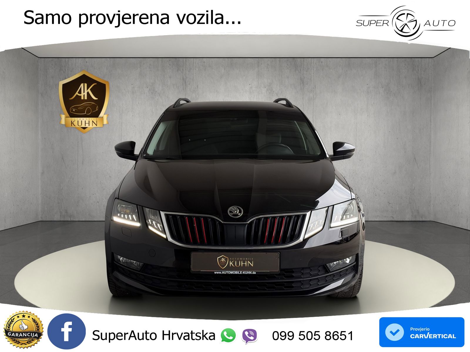 Škoda Octavia Combi 2.0 TDI (150 KS) DSG LED+GR SJED+ACC