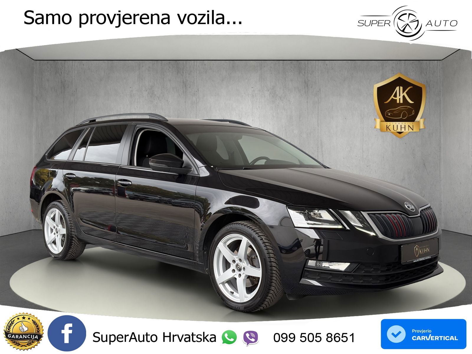 Škoda Octavia Combi 2.0 TDI (150 KS) DSG LED+GR SJED+ACC