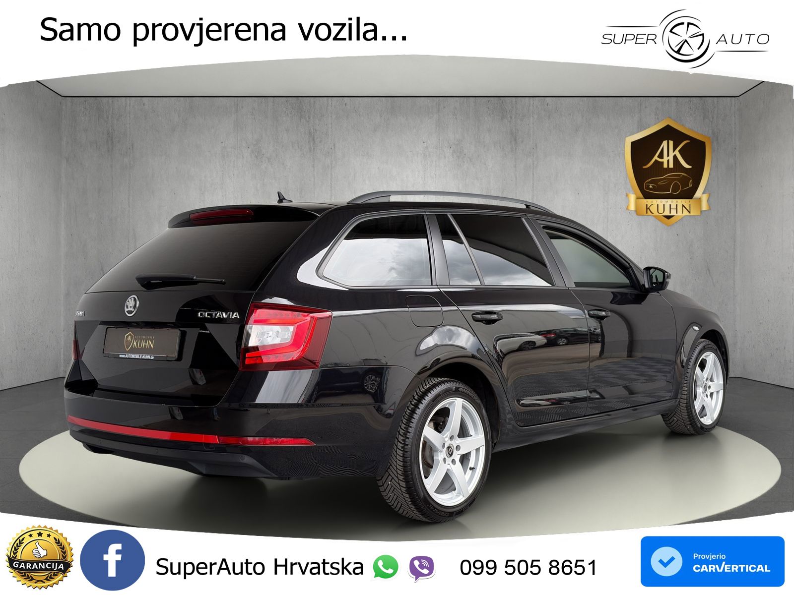 Škoda Octavia Combi 2.0 TDI (150 KS) DSG LED+GR SJED+ACC