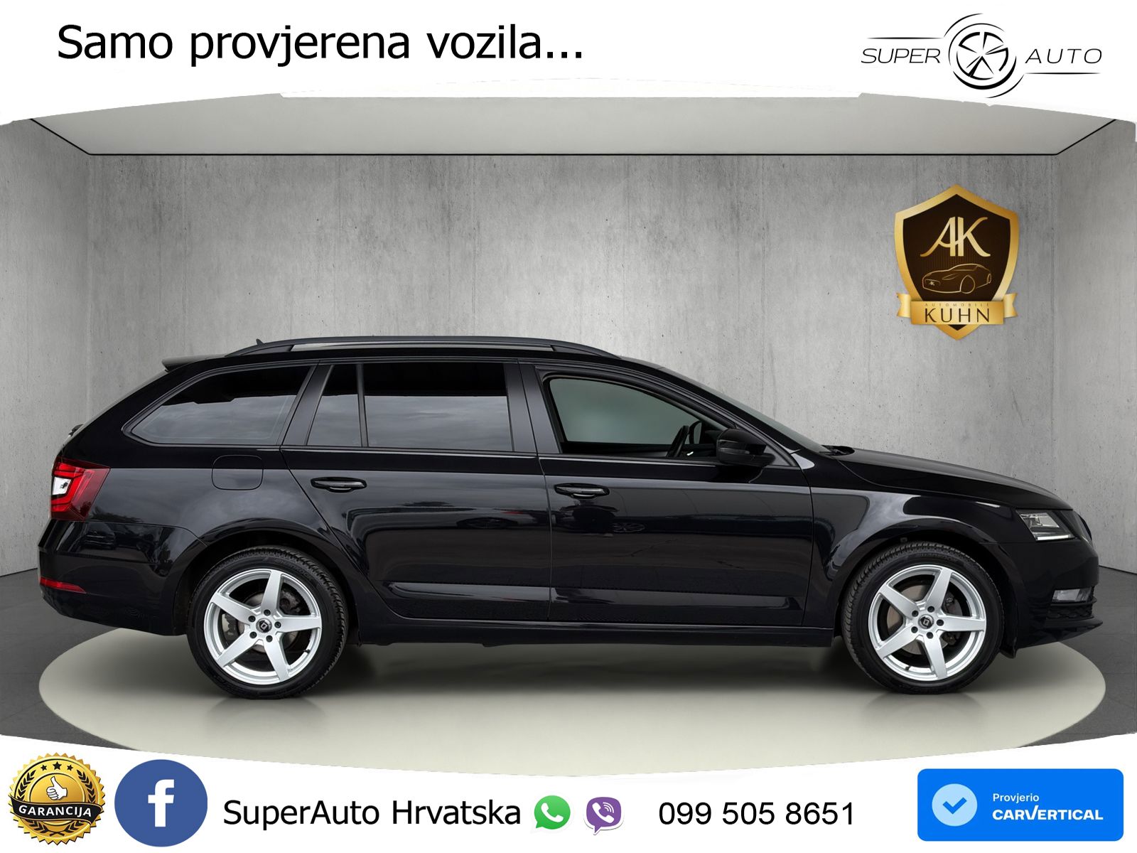 Škoda Octavia Combi 2.0 TDI (150 KS) DSG LED+GR SJED+ACC