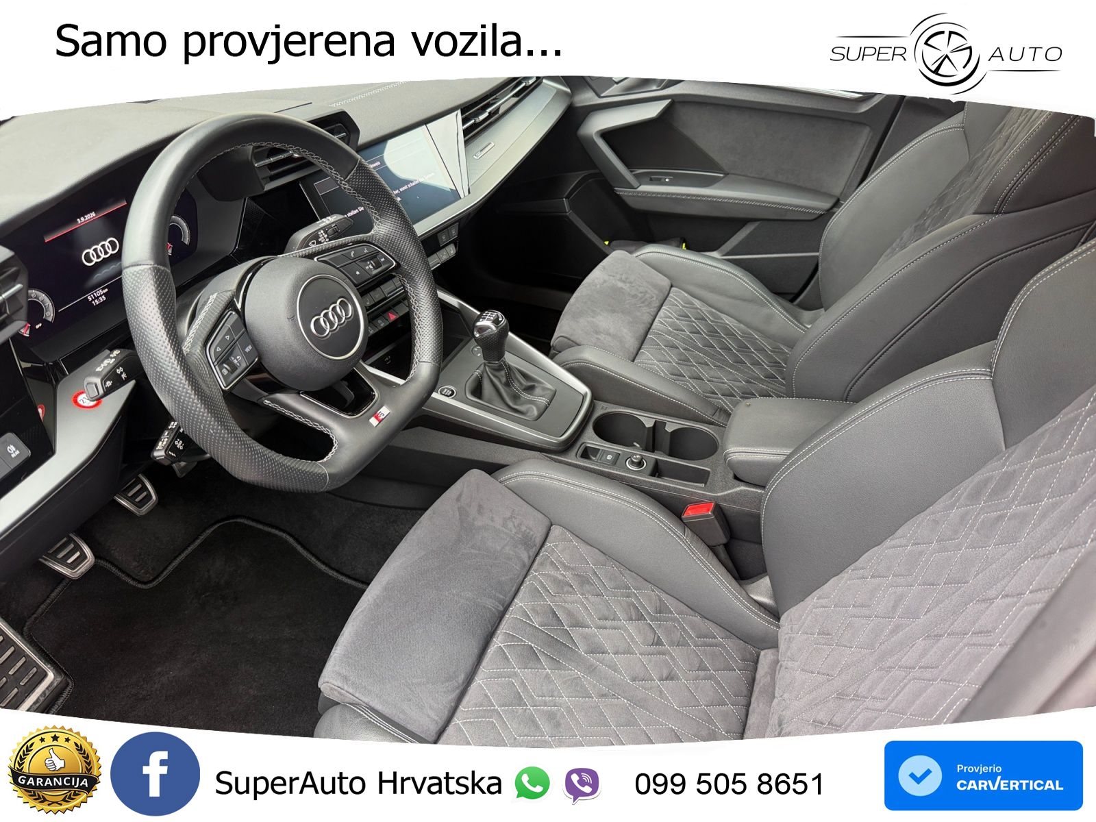 Audi A3 35 TFSI (150 KS) S line LED+GR SJED+ACC