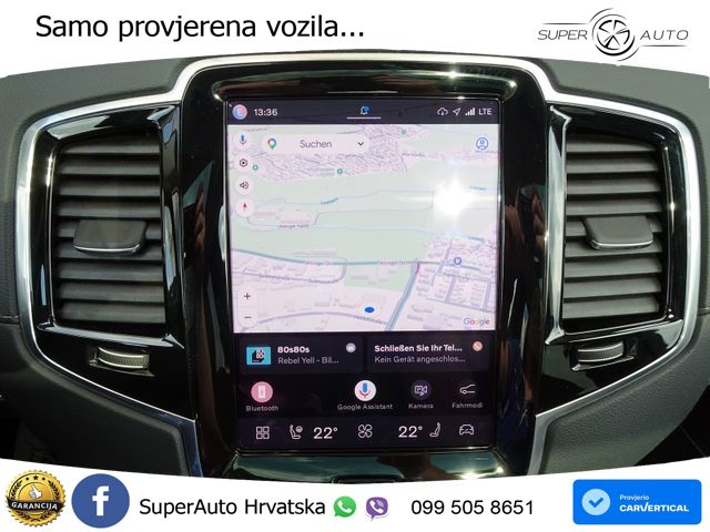 Volvo XC90 2.0 B5 Diesel AWD Automatic ACC+HEAD+4xGR SJED+360+PANO