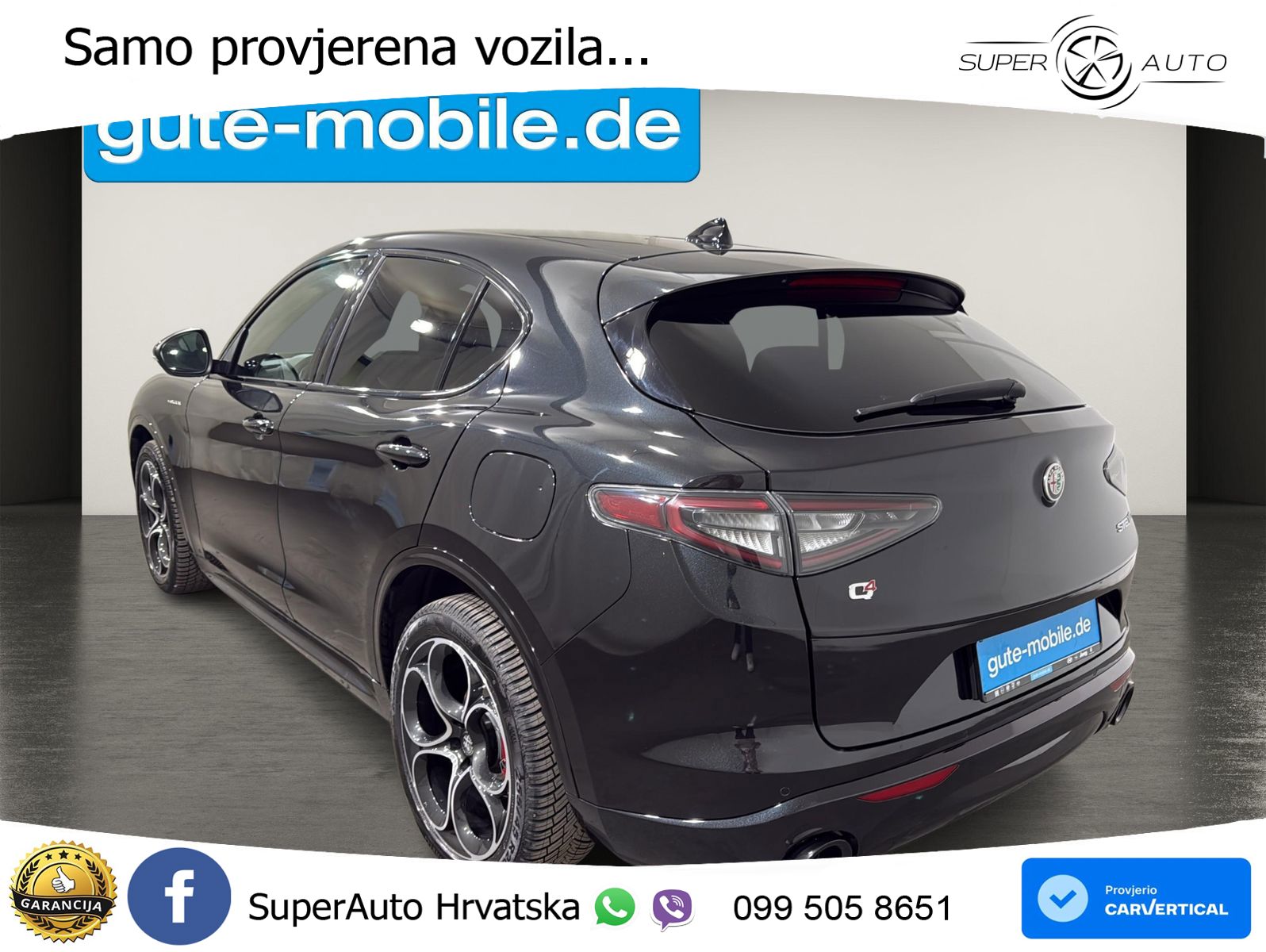 Alfa Romeo Stelvio 2.2 MultiJet II (210 KS) Q4 Automatic LED+GR SJED+ACC
