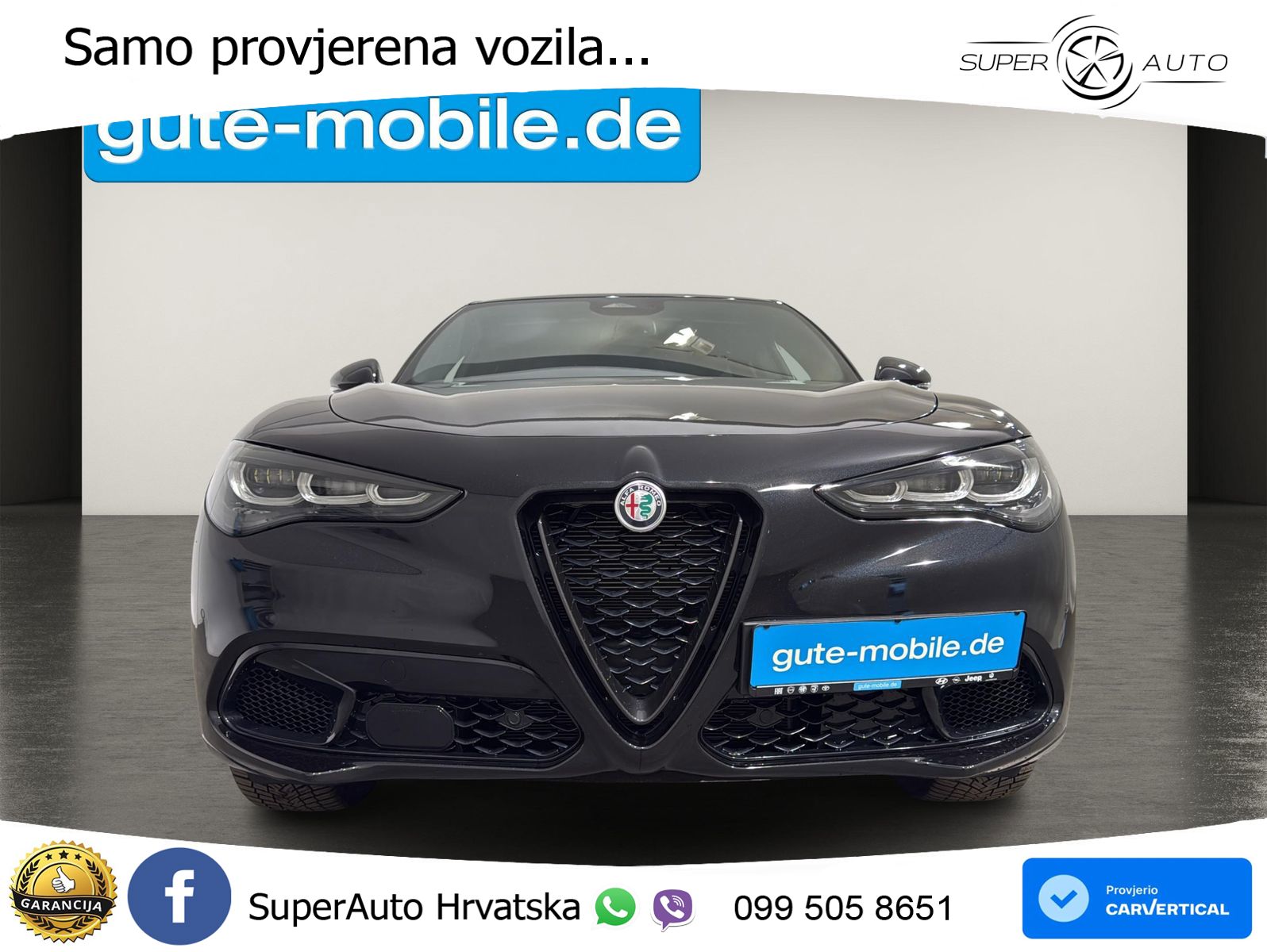 Alfa Romeo Stelvio 2.2 MultiJet II (210 KS) Q4 Automatic LED+GR SJED+ACC