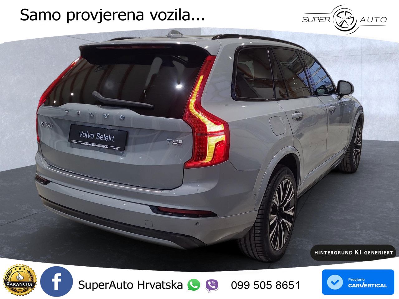 Volvo XC90 2.0 T8 AWD Automatic LED+GR SJED+ACC
