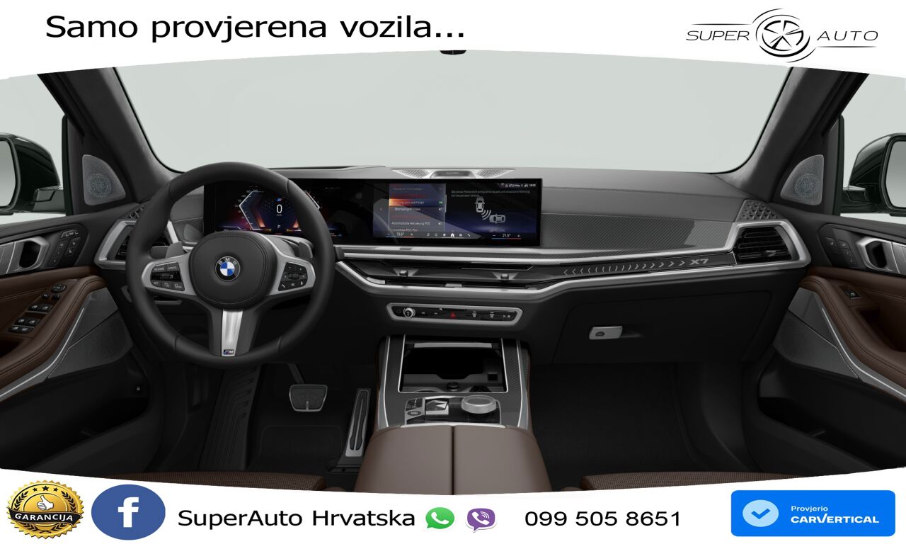 BMW X7 40d (352 KS) xDrive Steptronic M Sport LED+GR SJED+ACC