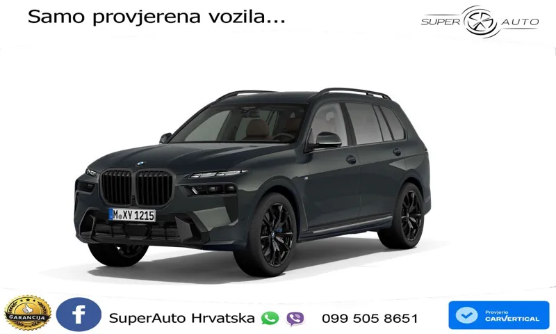 BMW X7 40d (352 KS) xDrive Steptronic M Sport LED+GR SJED+ACC
