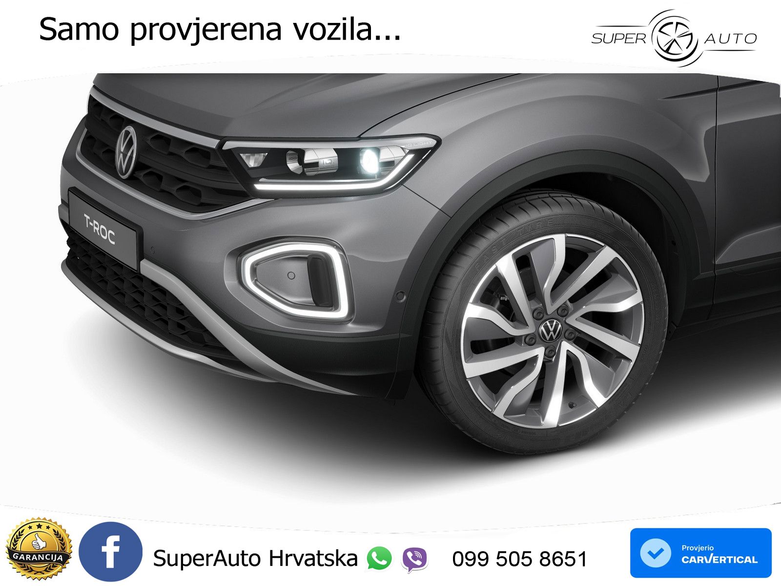 Volkswagen T-Roc I 1.5 TSI (150 KS) DSG LED+GR SJED+ACC