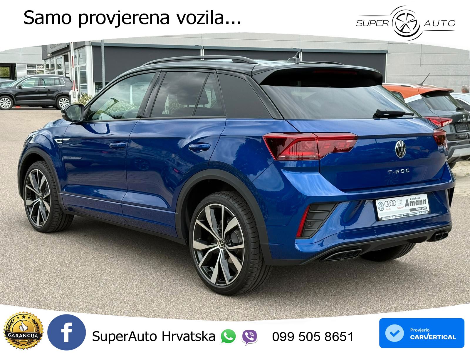 Volkswagen T-Roc 1.5 TSI (150 KS) DSG MATRIX+GR SJED+KAM