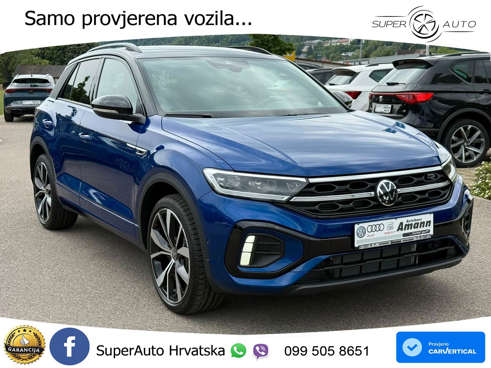 Volkswagen T-Roc 1.5 TSI (150 KS) DSG MATRIX+GR SJED+KAM