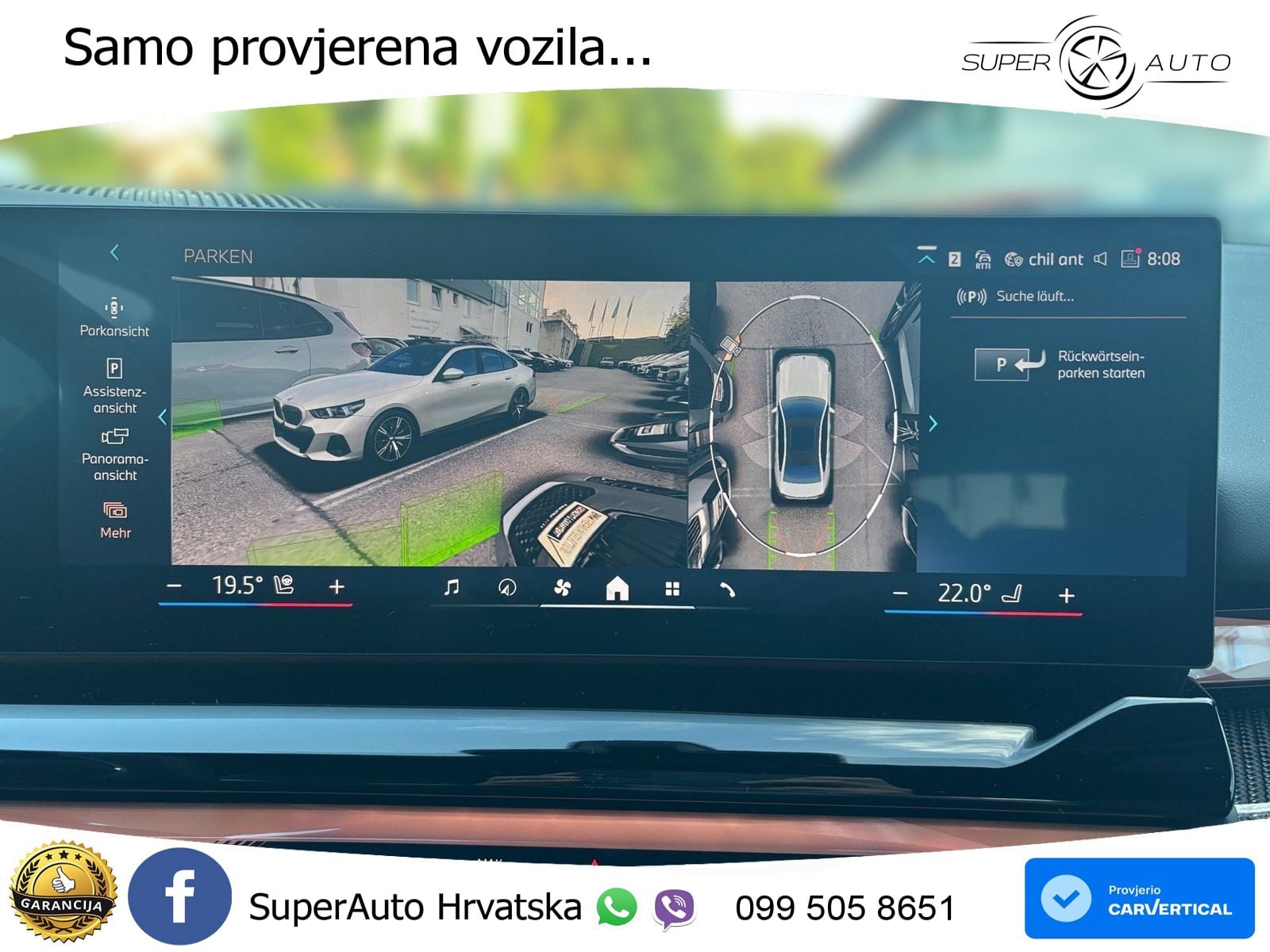 BMW 520d (197 KS) Steptronic M Sport LED+GR SJED+ACC