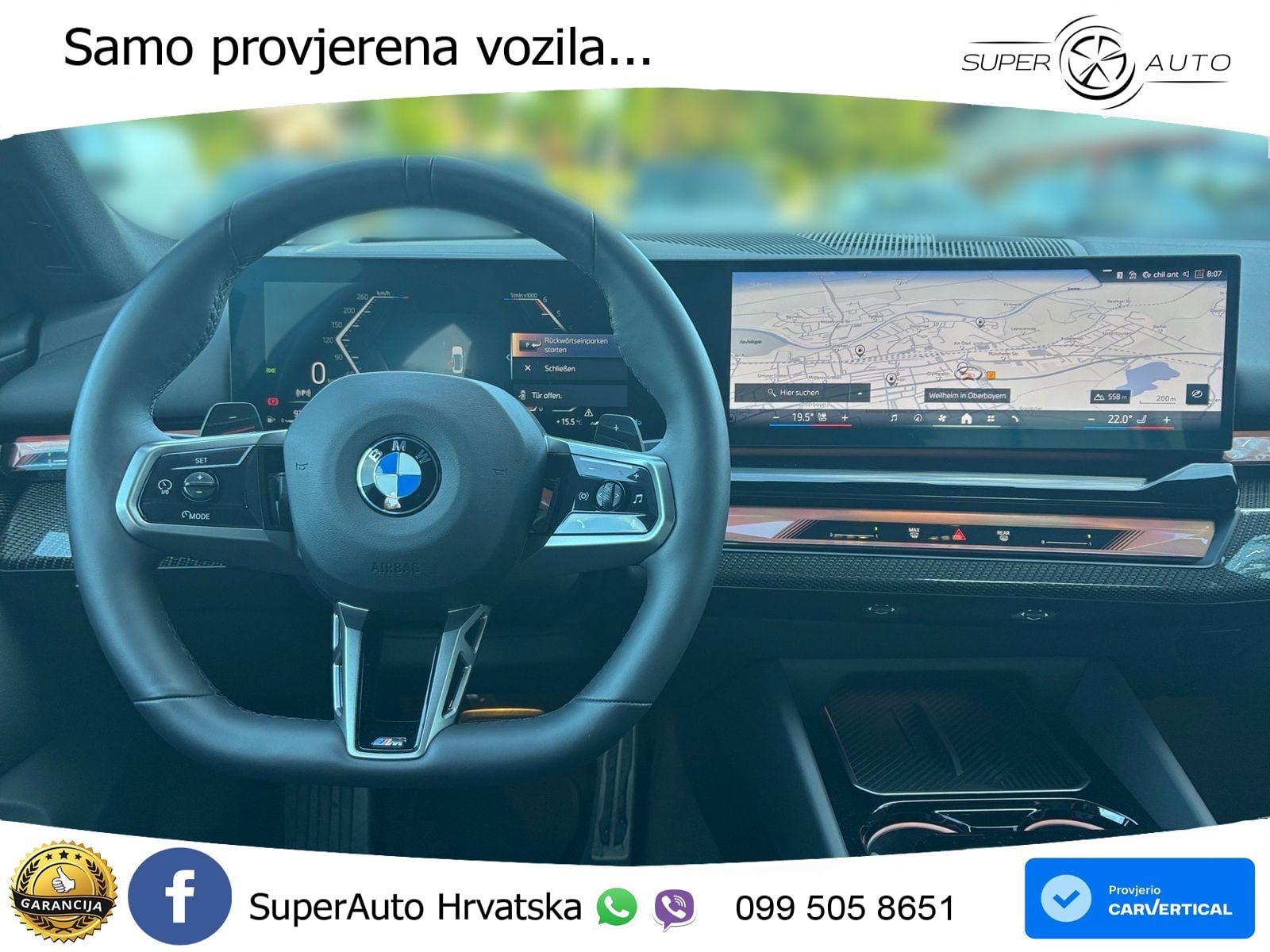 BMW 520d (197 KS) Steptronic M Sport LED+GR SJED+ACC