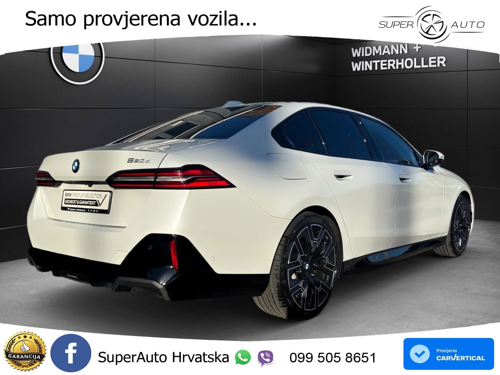 BMW 520d (197 KS) Steptronic M Sport LED+GR SJED+ACC