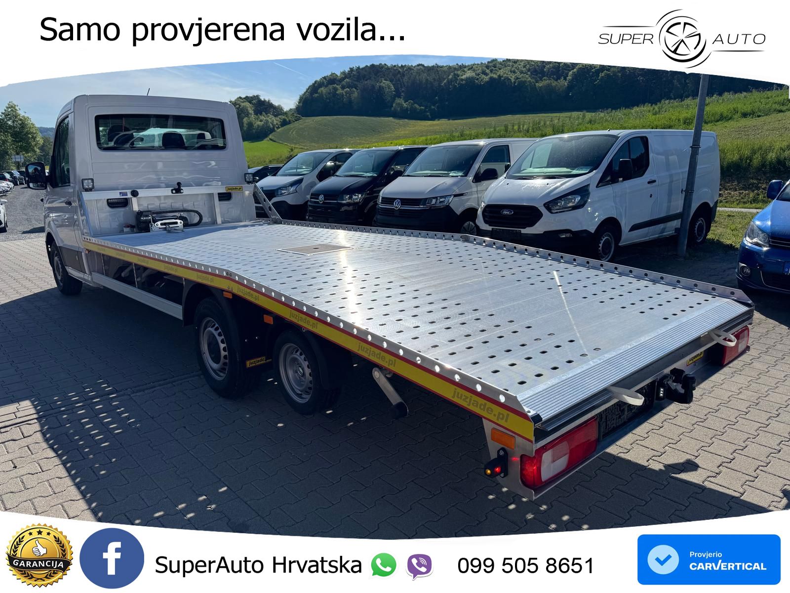 Volkswagen Crafter 35 2.0 TDI *Abschlepper*Autotransporter* 177 KS