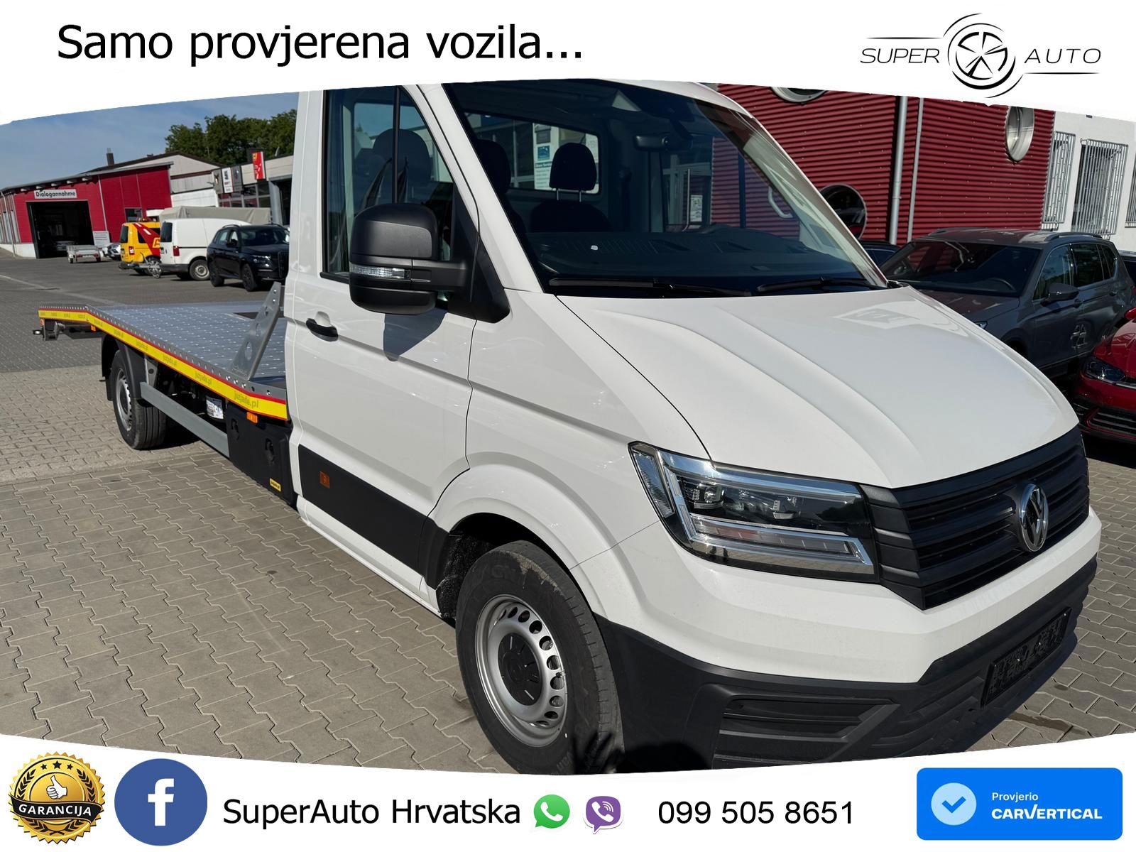 Volkswagen Crafter 35 2.0 TDI *Abschlepper*Autotransporter* 177 KS