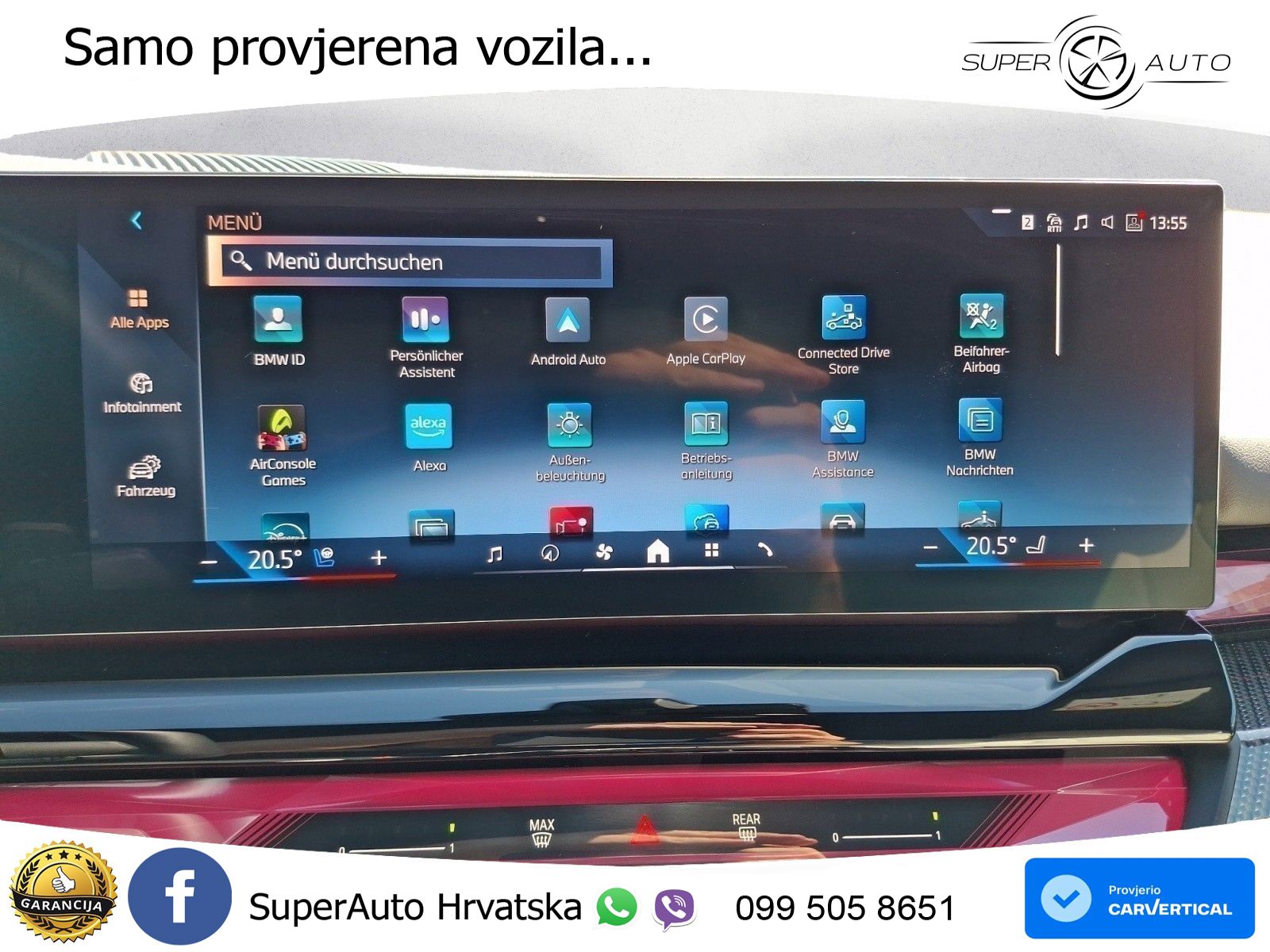 BMW 550e (489 KS) xDrive Steptronic LED+GR SJED+ACC