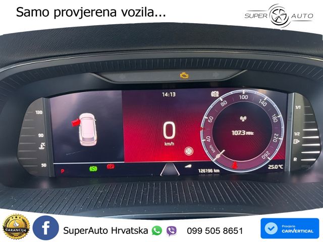 Škoda Octavia Combi 2.0 TDI (150 KS) DSG LED+GR SJED+ACC