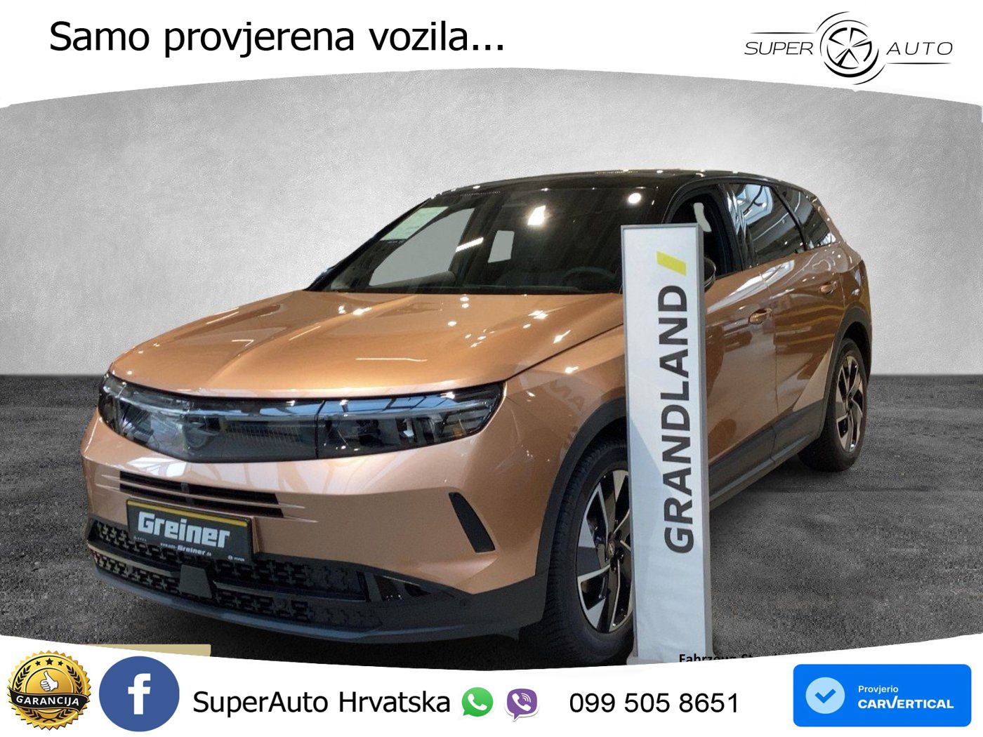 Opel Grandland 1.2 Turbo (145 KS) Hybrid eDCT GS LED+GR SJED+ACC