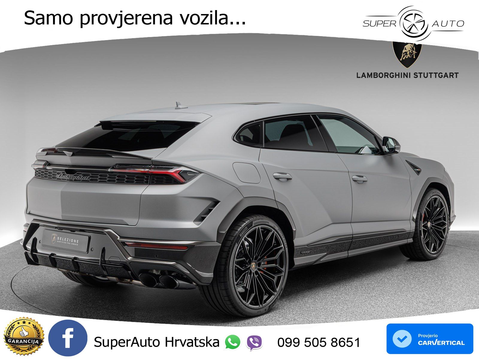 Lamborghini Urus SE 4.0 V8 (800 KS) 4WD Automatic LED+GR SJED+ACC