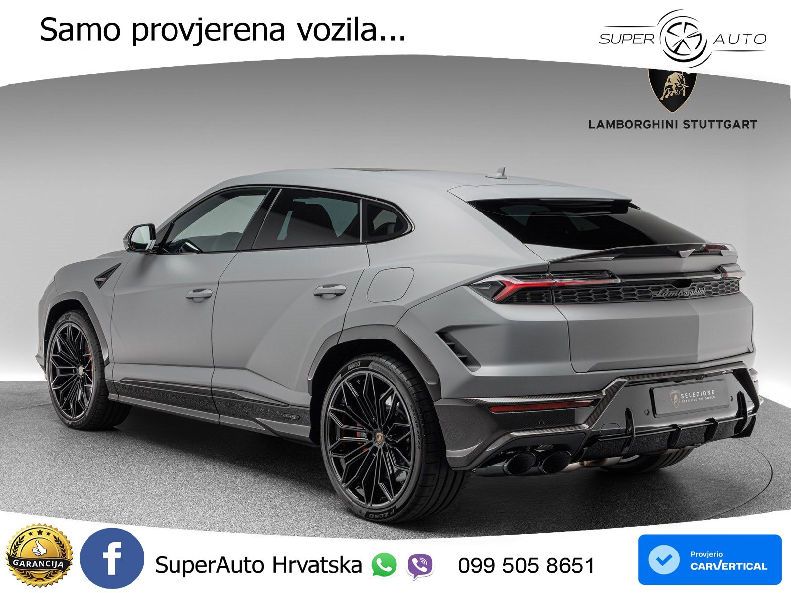 Lamborghini Urus SE 4.0 V8 (800 KS) 4WD Automatic LED+GR SJED+ACC