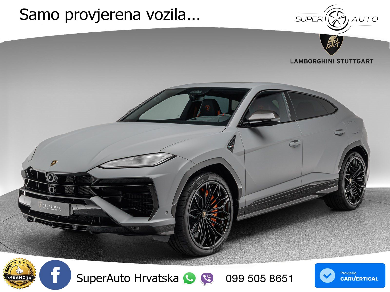 Lamborghini Urus SE 4.0 V8 (800 KS) 4WD Automatic LED+GR SJED+ACC