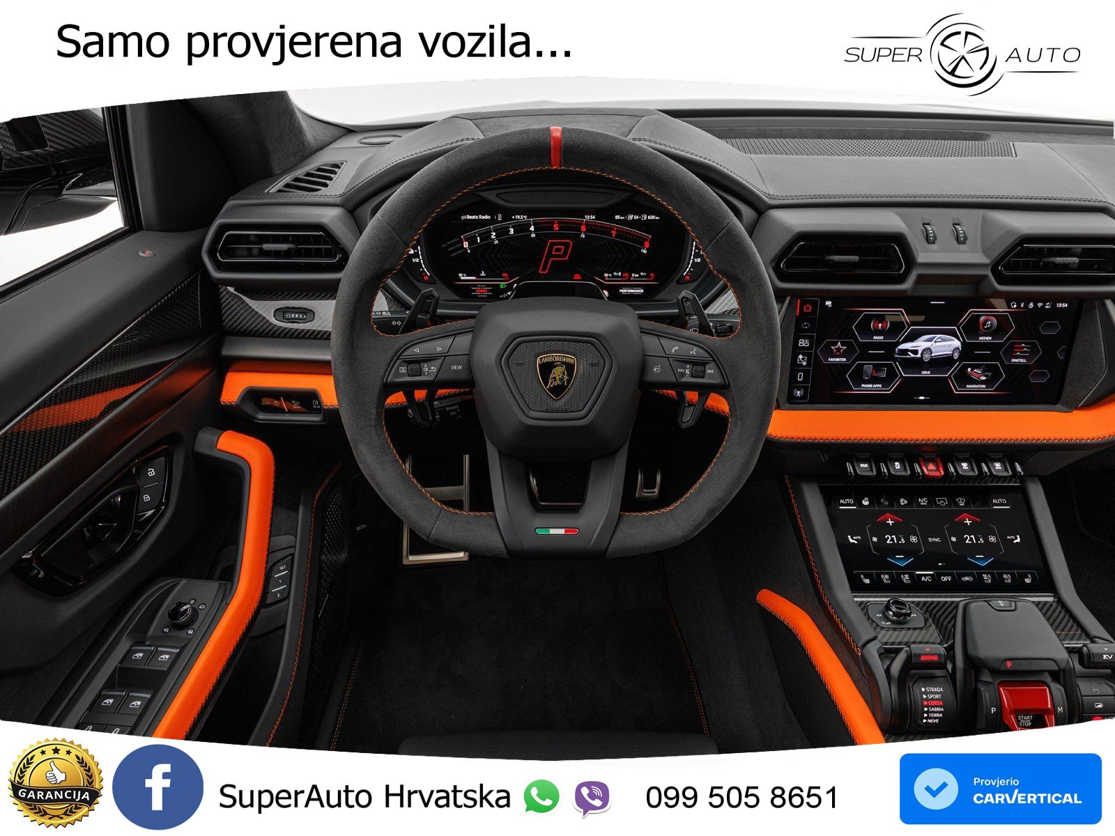 Lamborghini Urus SE 4.0 V8 (800 KS) 4WD Automatic LED+GR SJED+ACC