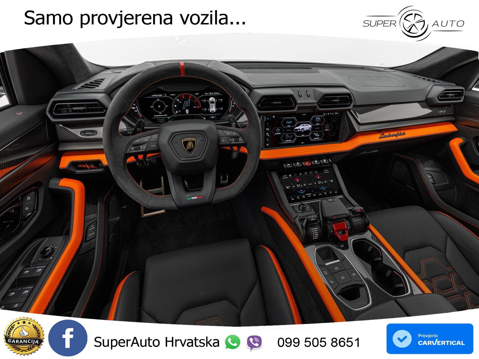 Lamborghini Urus SE 4.0 V8 (800 KS) 4WD Automatic LED+GR SJED+ACC
