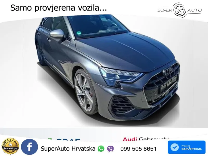 Audi S3 2.0 TFSI (333 KS) quattro S tronic LED+GR SJED+ACC