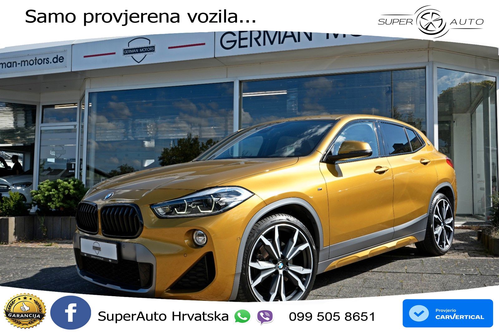 BMW X2 xDrive20d Steptronic M Sport LED+GR SJED+ACC