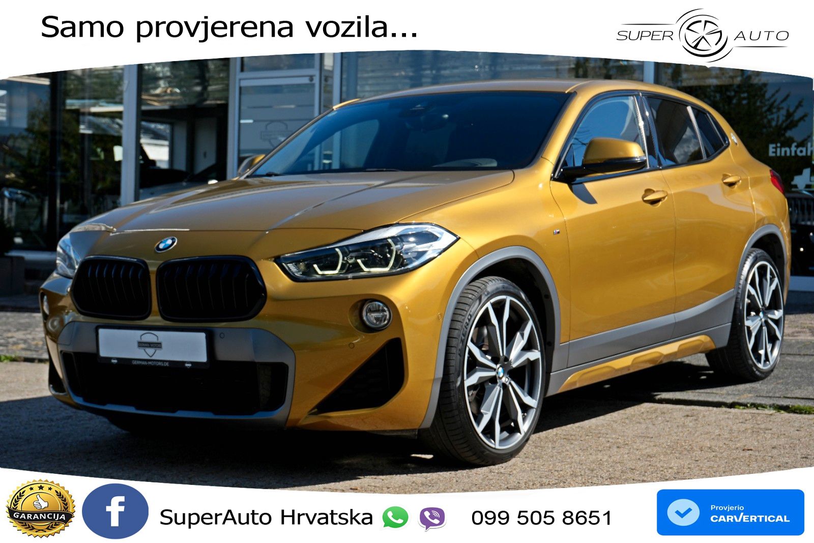 BMW X2 xDrive20d Steptronic M Sport LED+GR SJED+ACC