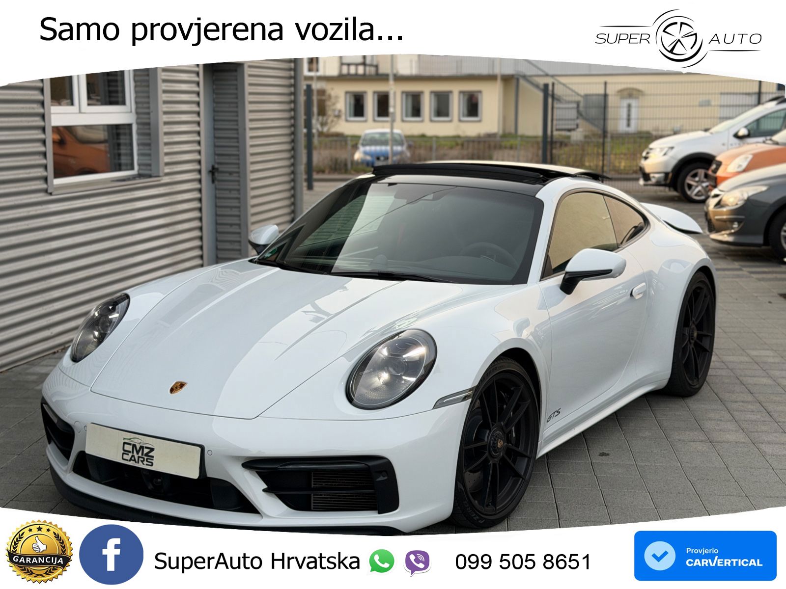Porsche 911 Carrera 4 GTS 3.0 (480 KS) PDK ACC+HEAD+GR SJED+360+PANO