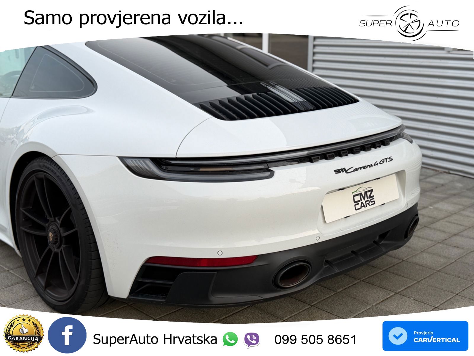 Porsche 911 Carrera 4 GTS 3.0 (480 KS) PDK ACC+HEAD+GR SJED+360+PANO