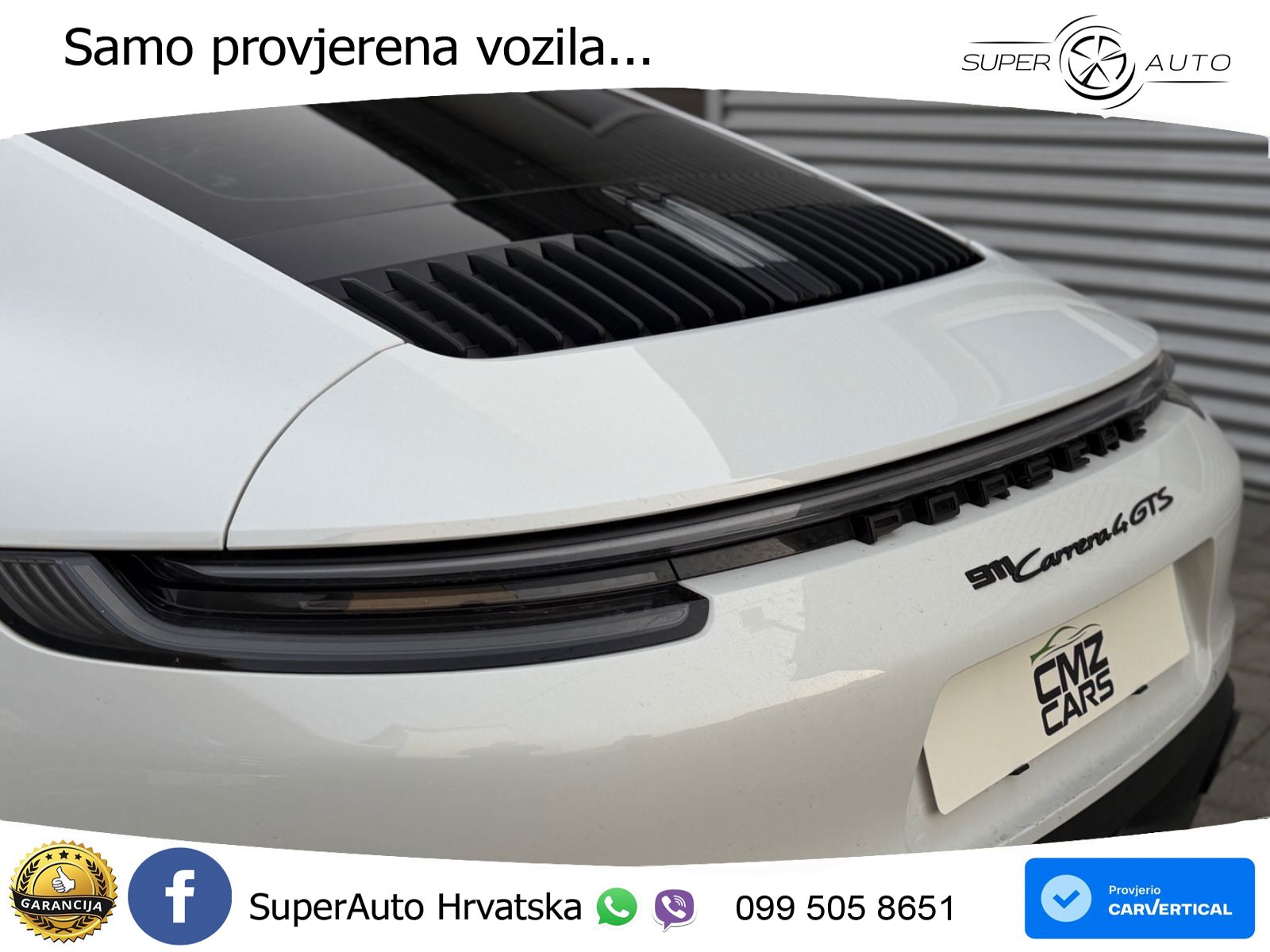 Porsche 911 Carrera 4 GTS 3.0 (480 KS) PDK ACC+HEAD+GR SJED+360+PANO