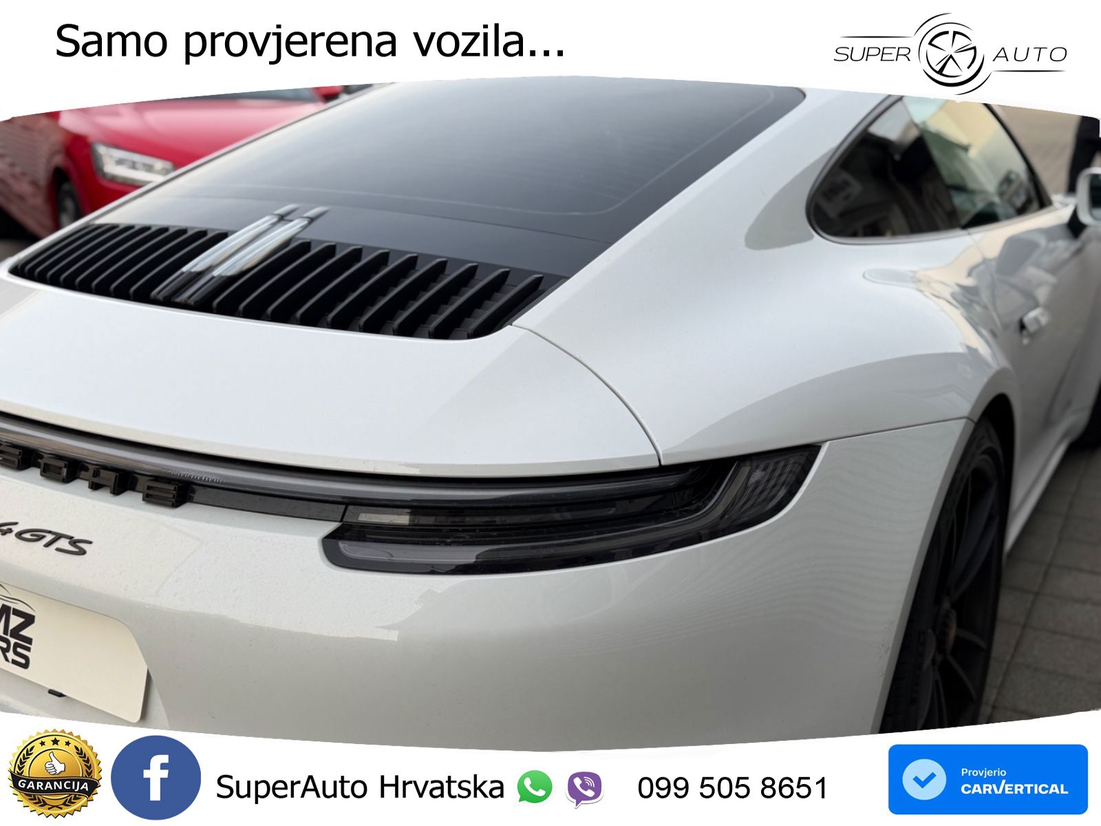 Porsche 911 Carrera 4 GTS 3.0 (480 KS) PDK ACC+HEAD+GR SJED+360+PANO