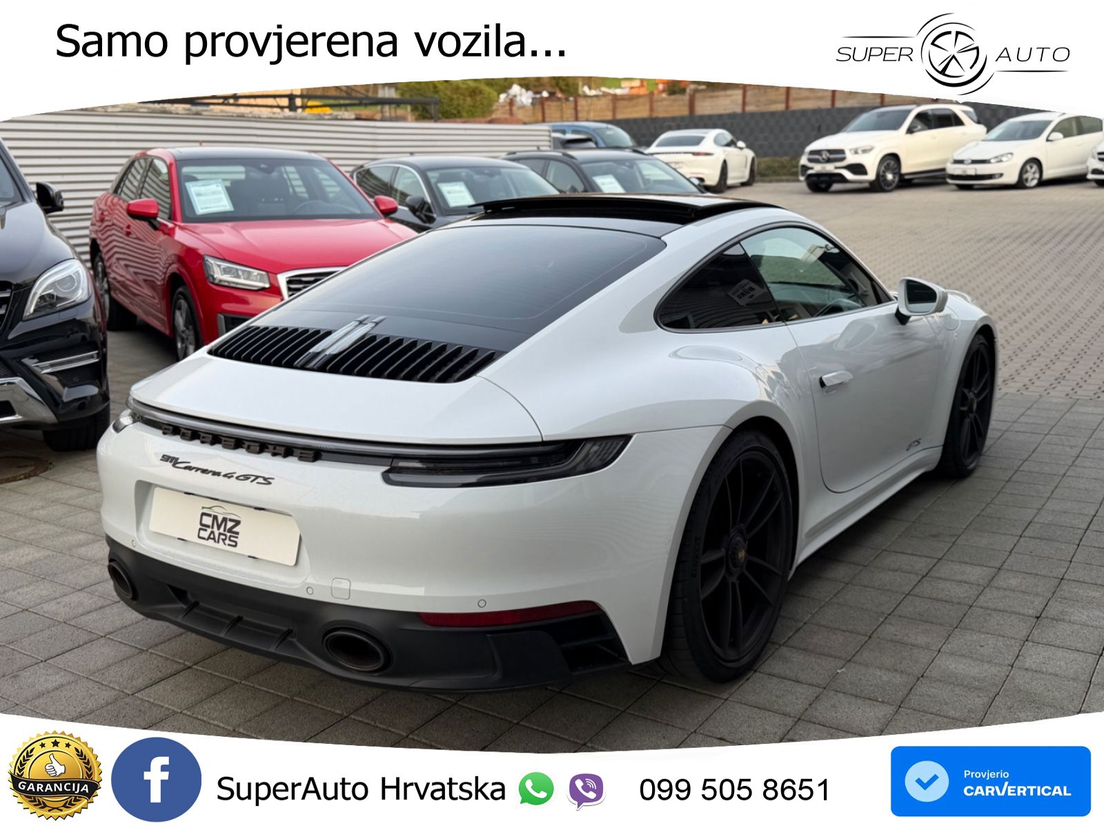 Porsche 911 Carrera 4 GTS 3.0 (480 KS) PDK ACC+HEAD+GR SJED+360+PANO
