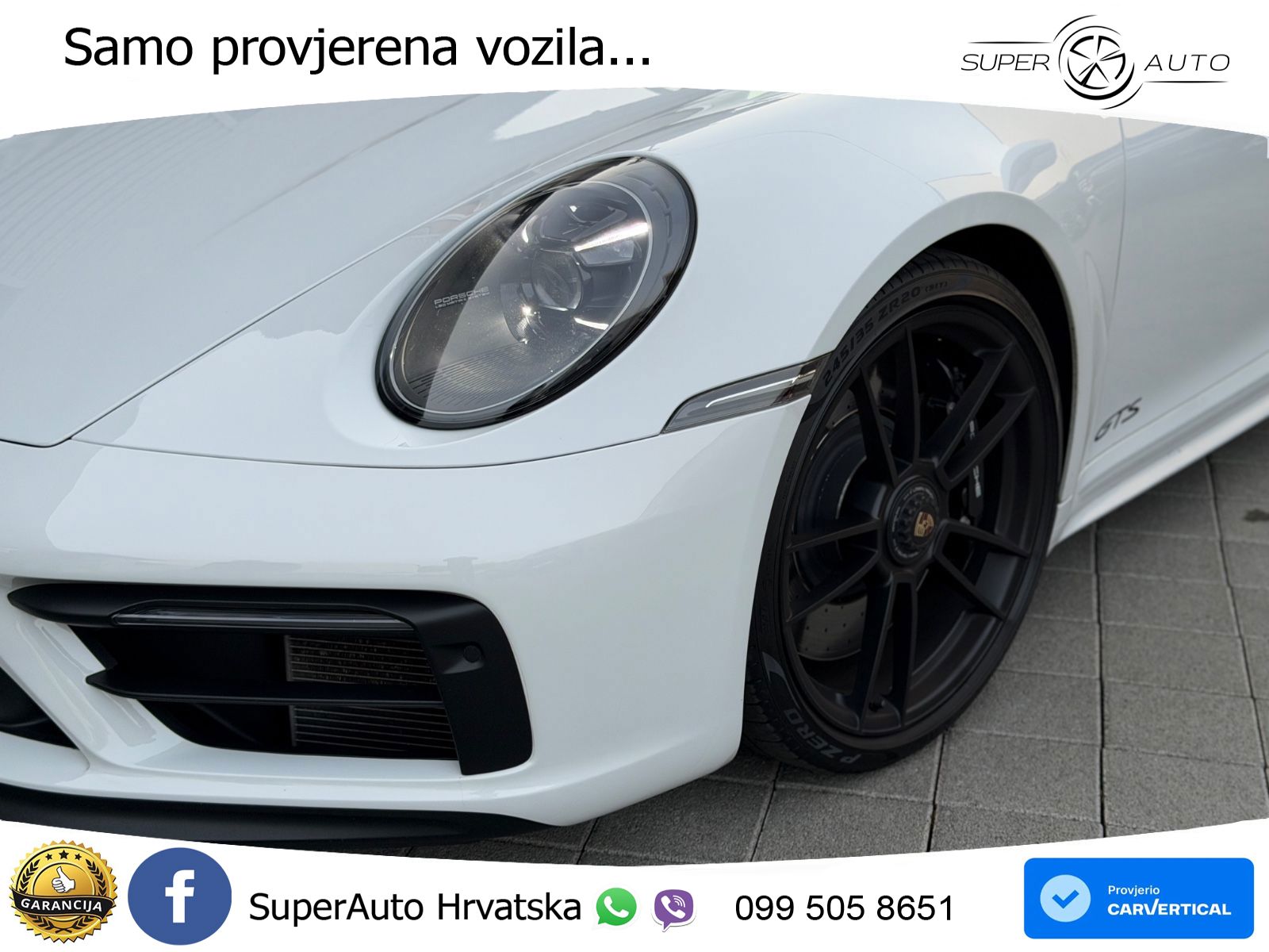 Porsche 911 Carrera 4 GTS 3.0 (480 KS) PDK ACC+HEAD+GR SJED+360+PANO