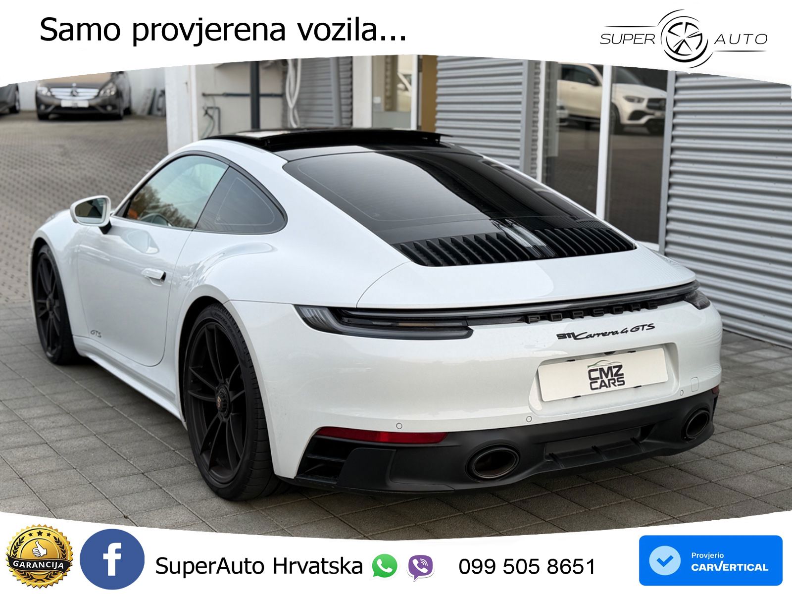 Porsche 911 Carrera 4 GTS 3.0 (480 KS) PDK ACC+HEAD+GR SJED+360+PANO