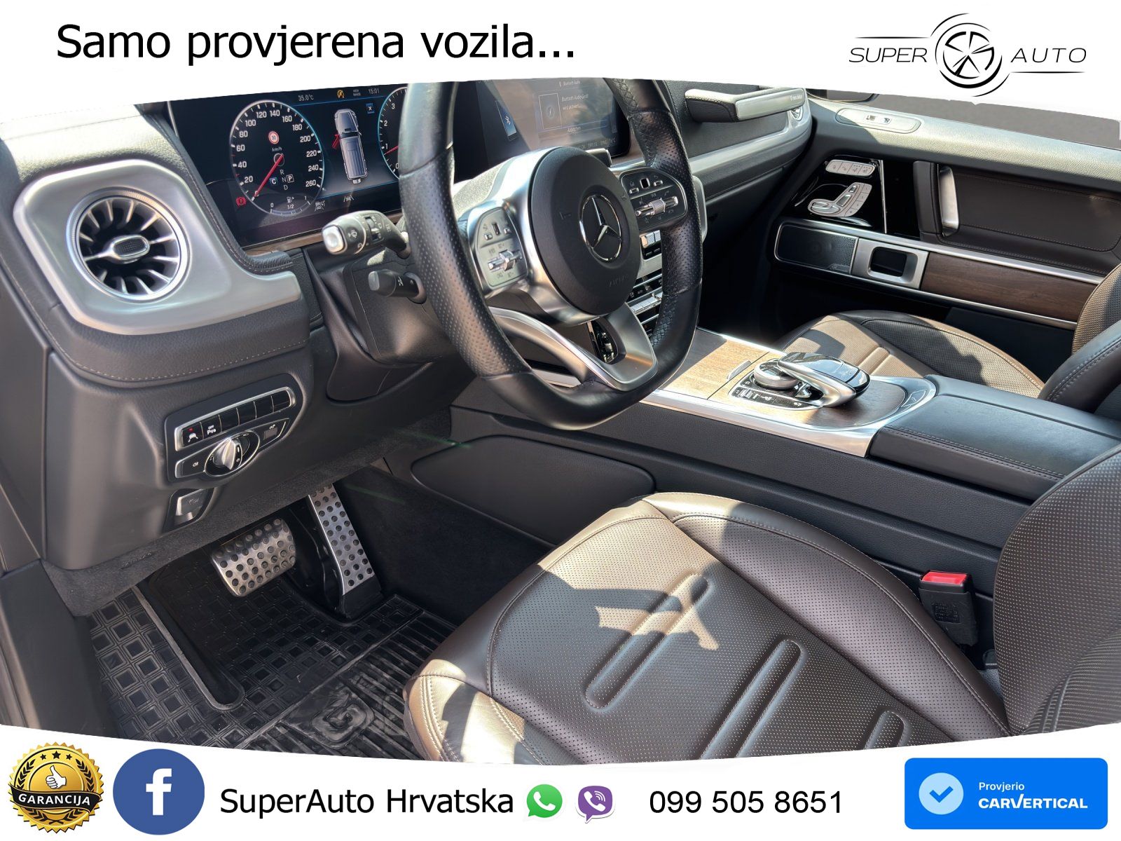 Mercedes G 500 Long V8 (422 KS) 4MATIC 9G-TRONIC Brabus LED+GR SJED+ACC