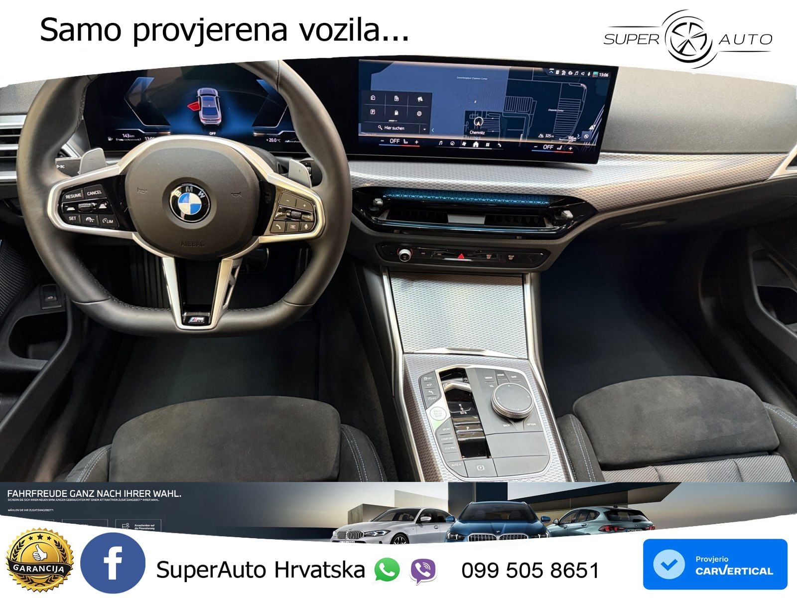 BMW 320i (184 KS) Steptronic M Sport LED+GR SJED+ACC