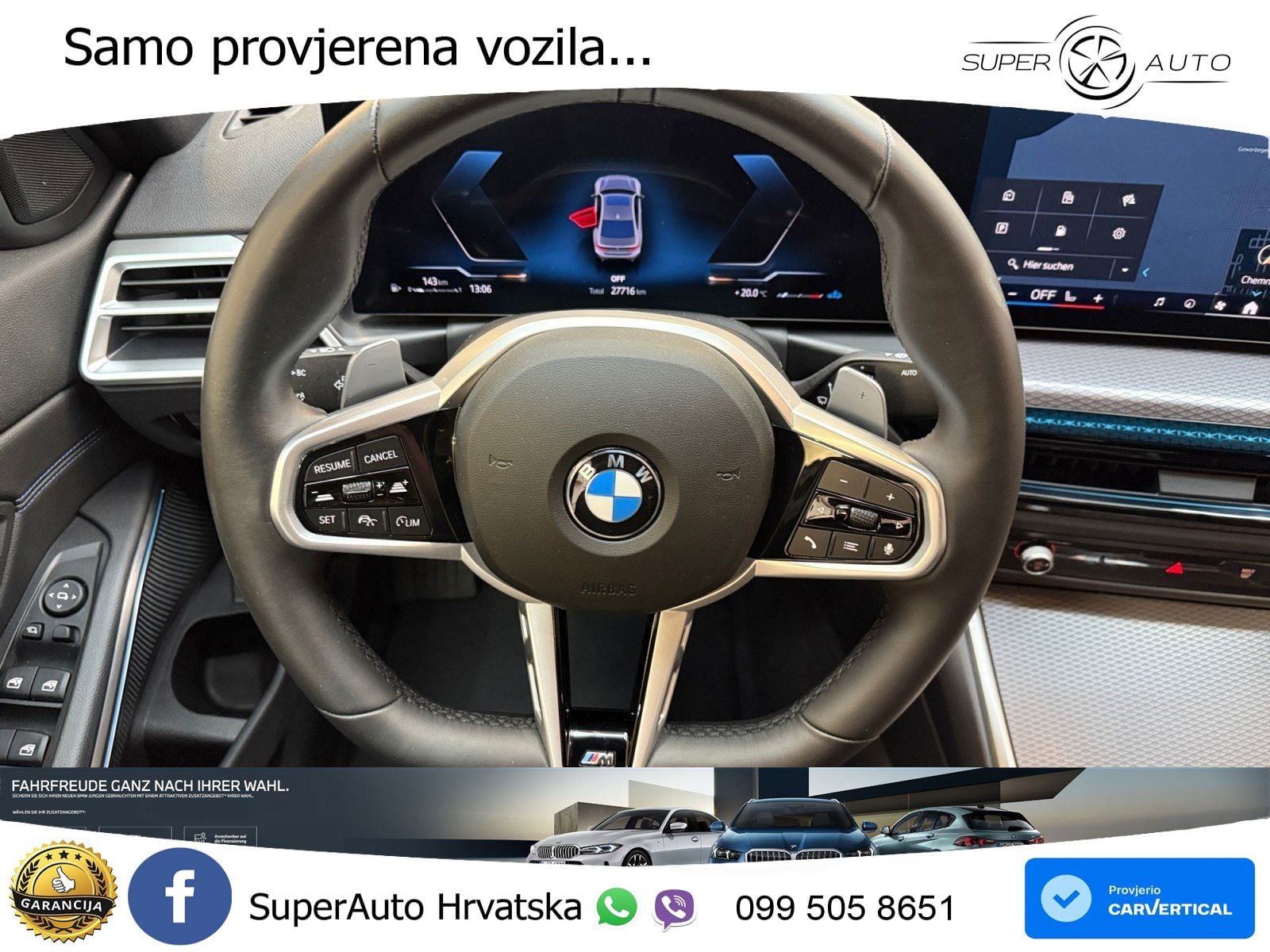 BMW 320i (184 KS) Steptronic M Sport LED+GR SJED+ACC